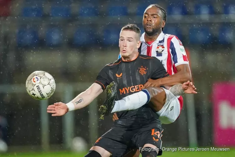 Willem II kansloos ten onder tegen Rangers FC