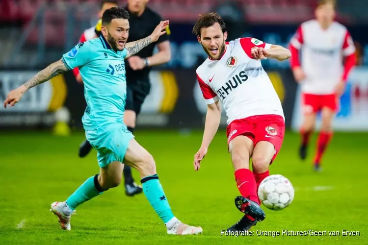 FC Utrecht zeker van play-offs na winst op Willem II