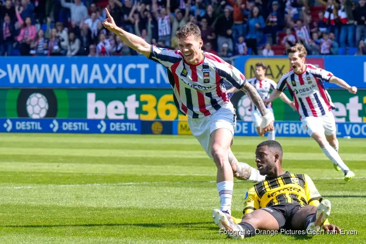 Willem II hekkensluiter af na nipte zege op slap Vitesse