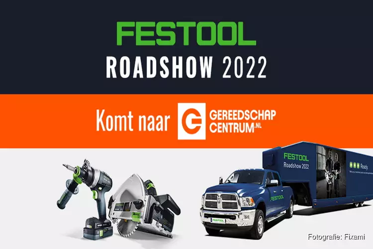De Europese Festool Roadshow komt naar Tilburg