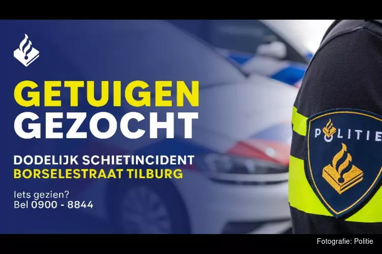 Getuigen gezocht van schietincident