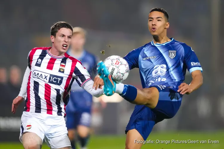 Koploper Heracles Almelo in slotminuut langs Willem II