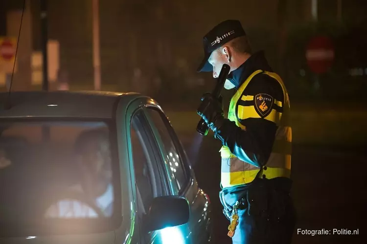 Zeventien bestuurders betrapt op rijden onder invloed in Tilburg