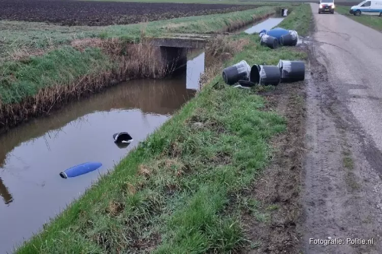 Veel drugsafvaldumpingen in Midden en West Brabant