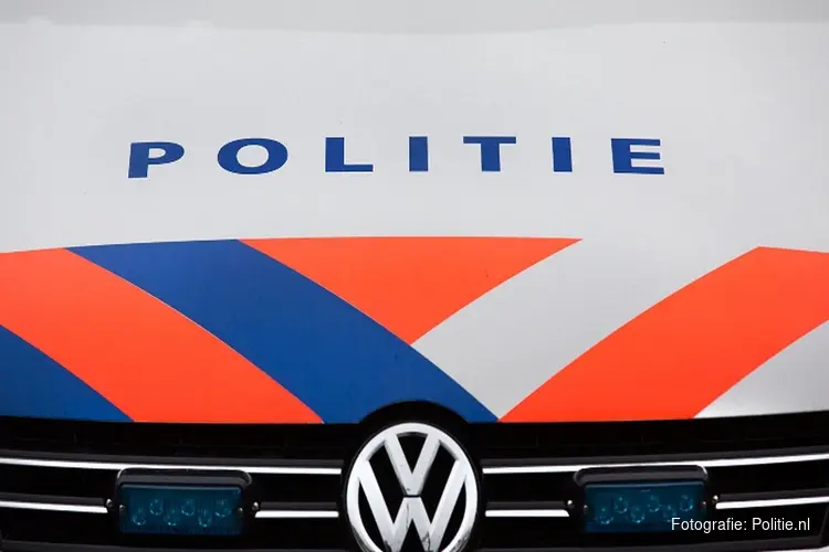 Politiebiker omvergereden